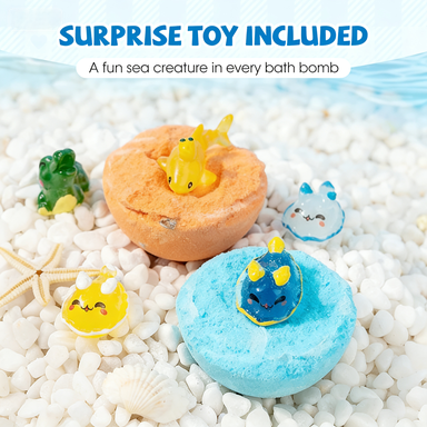 12-Piece Bath Bomb Gift Set for Kids