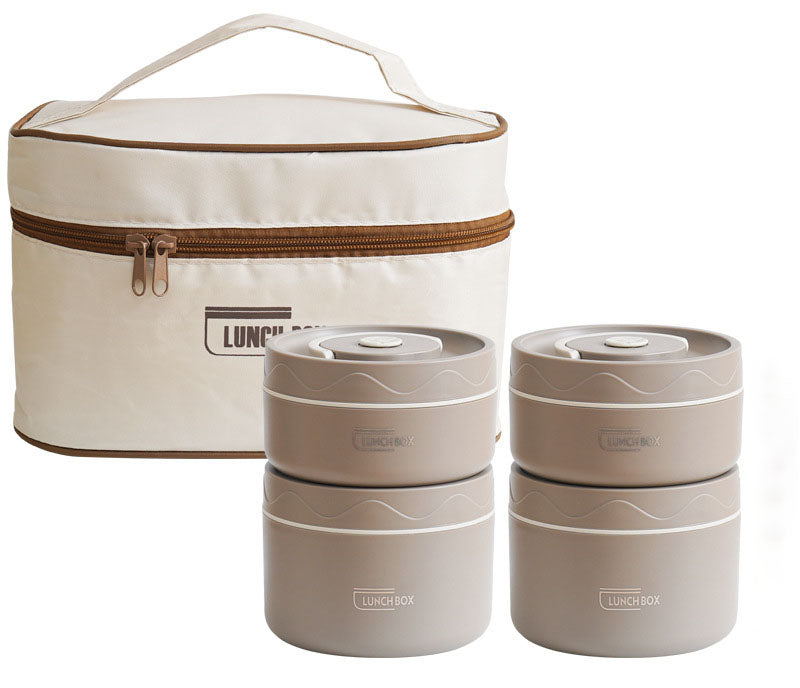 🎁Hot SALE 50% OFF🔥Microwaveable Stainless Steel Insulated Lunch Box Set