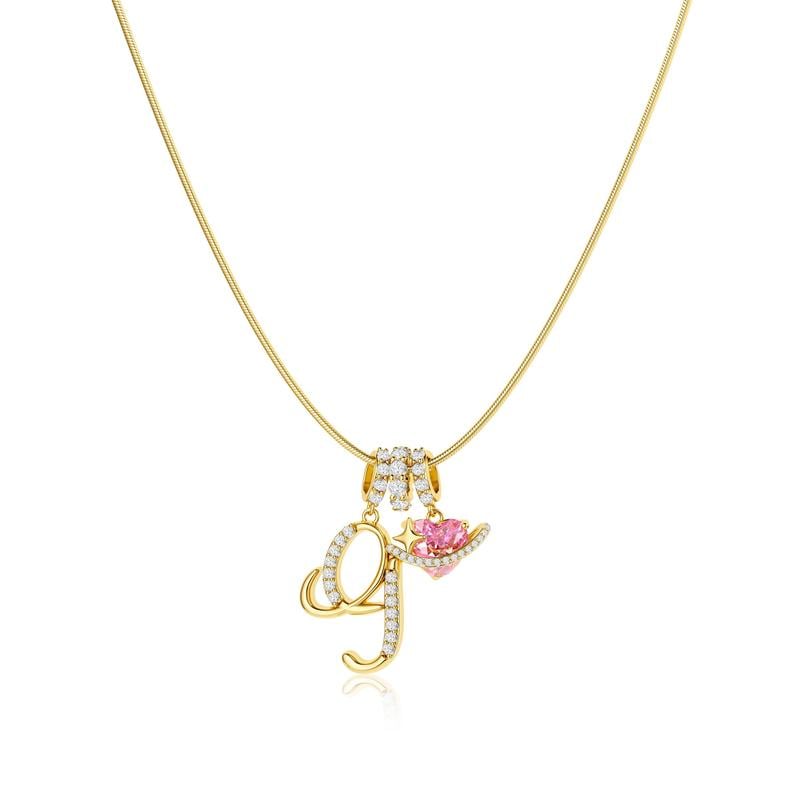 🎁2026 Mother's Day Gifts 50% Off--💖3-Layering Initial A-Z Letter Pendant Necklaces