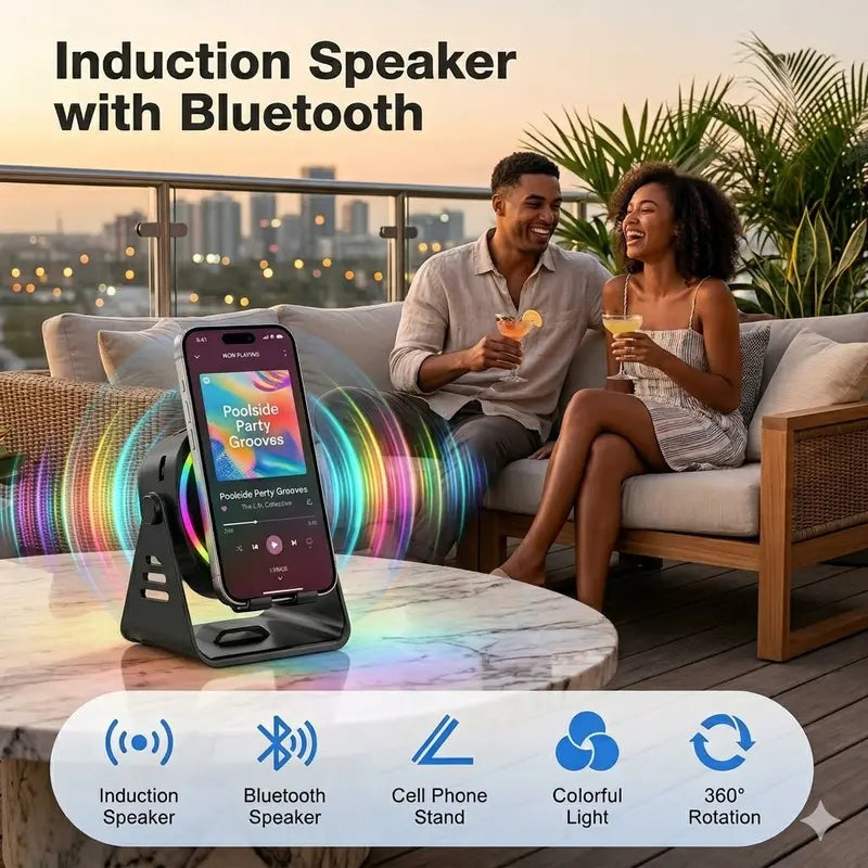 🔥Last day of the limited-time 50% off sale!🔥Induction Speaker Phone Stand