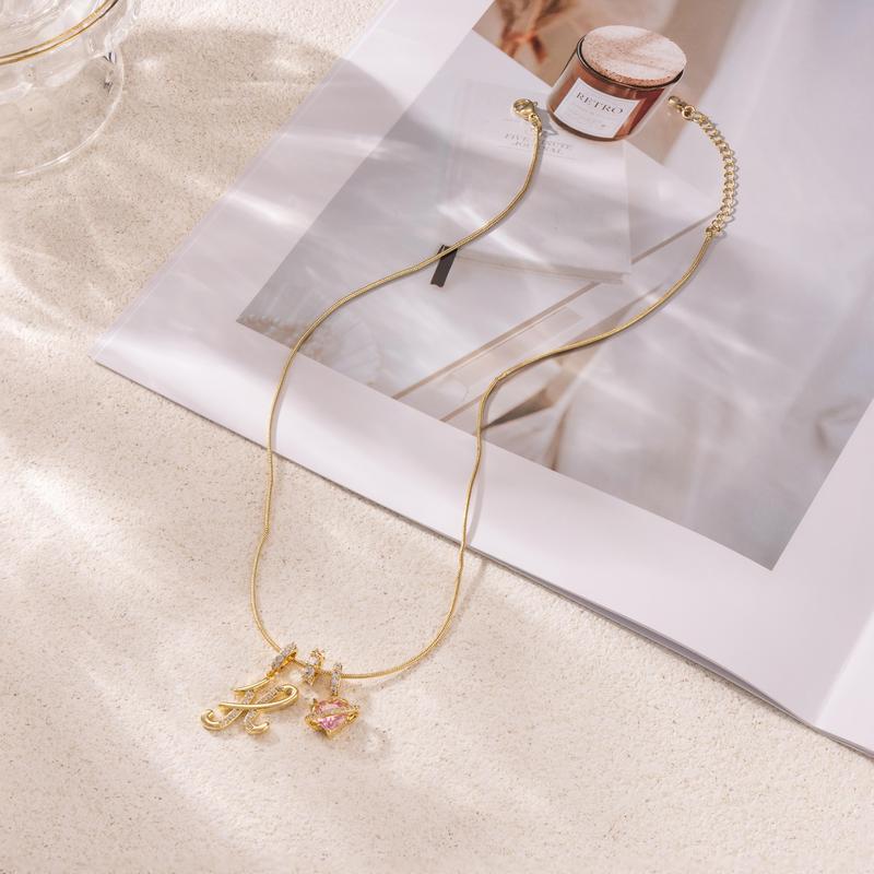 🎁2026 Mother's Day Gifts 50% Off--💖3-Layering Initial A-Z Letter Pendant Necklaces