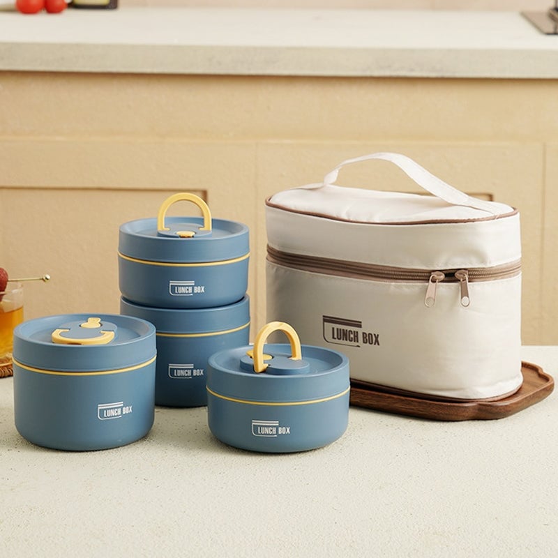 🎁Hot SALE 50% OFF🔥Microwaveable Stainless Steel Insulated Lunch Box Set