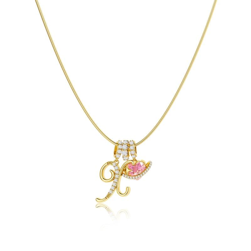 🎁2026 Mother's Day Gifts 50% Off--💖3-Layering Initial A-Z Letter Pendant Necklaces