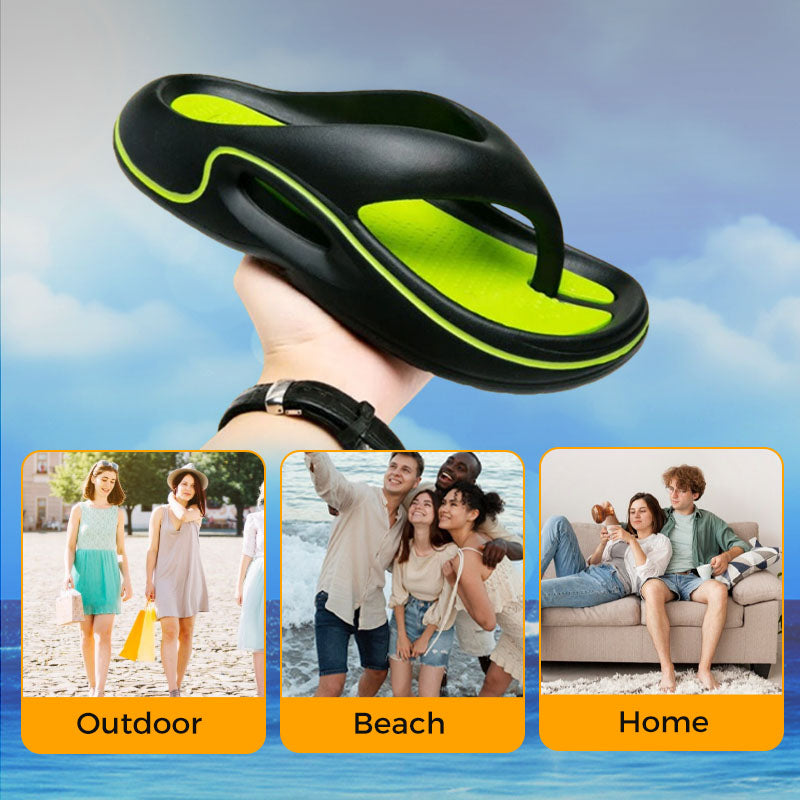 🔥🖤Black Friday Sale:50% OFF🔥Comfortable Summer Flip Flops with Thick Soles