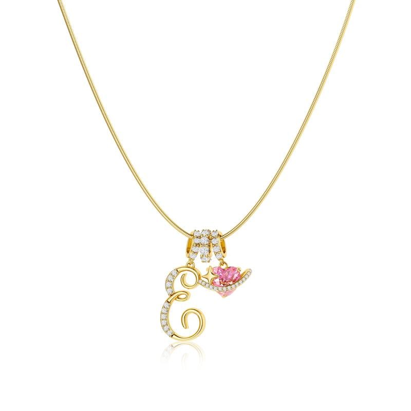 🎁2026 Mother's Day Gifts 50% Off--💖3-Layering Initial A-Z Letter Pendant Necklaces