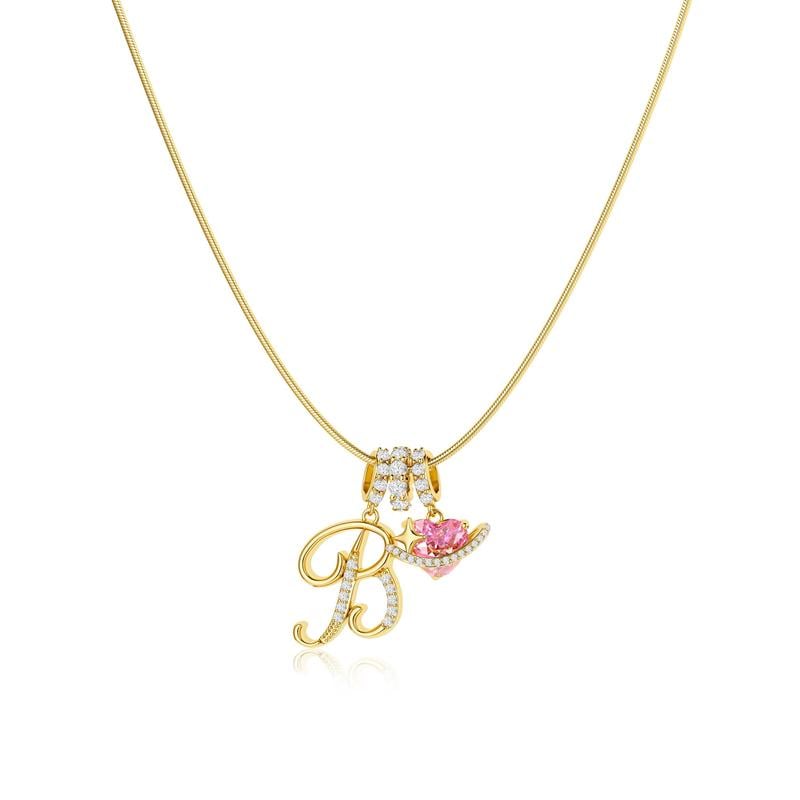 🎁2026 Mother's Day Gifts 50% Off--💖3-Layering Initial A-Z Letter Pendant Necklaces