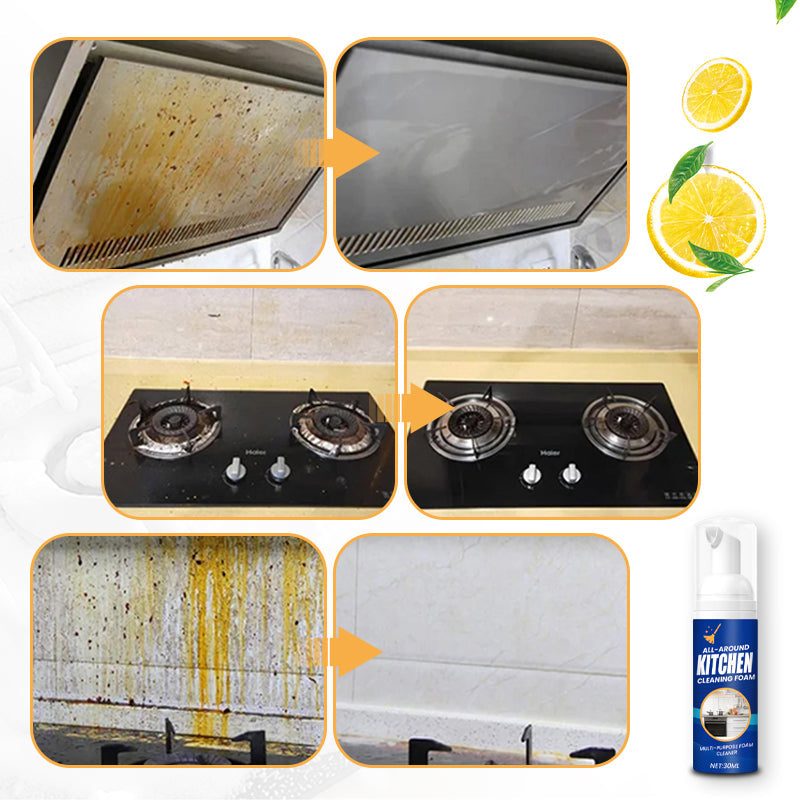 🏆Hot Sale 50% OFF⏳Multi-Purpose Foam Kitchen Cleaner