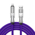 📢📢50% OFF NOW! ⚡4-in-1 LED Light Up Charging Cable