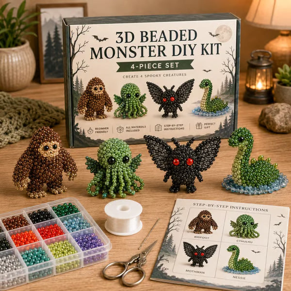 🎁 Hot Sale 49% OFF 🔥3D Beaded Animal DIY Craft Kit