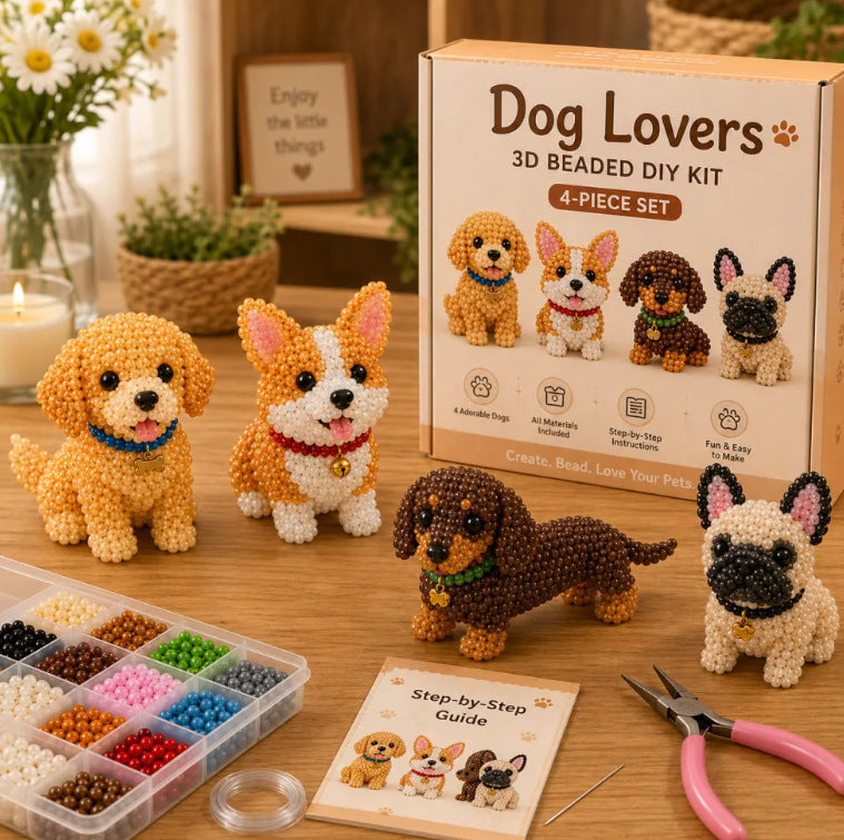 🎁 Hot Sale 49% OFF 🔥3D Beaded Animal DIY Craft Kit