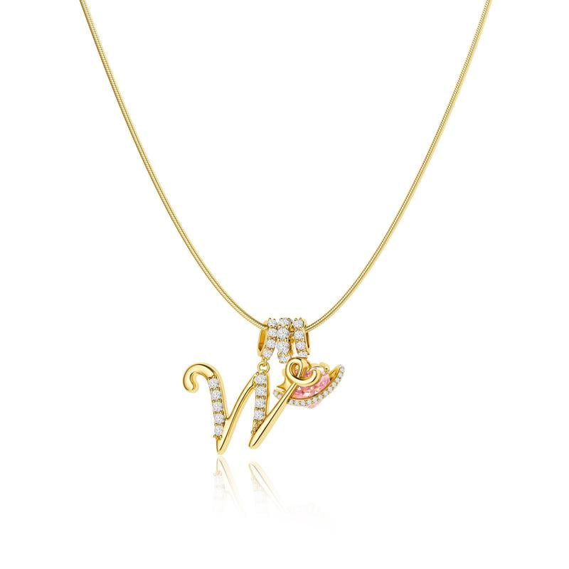 🎁2026 Mother's Day Gifts 50% Off--💖3-Layering Initial A-Z Letter Pendant Necklaces
