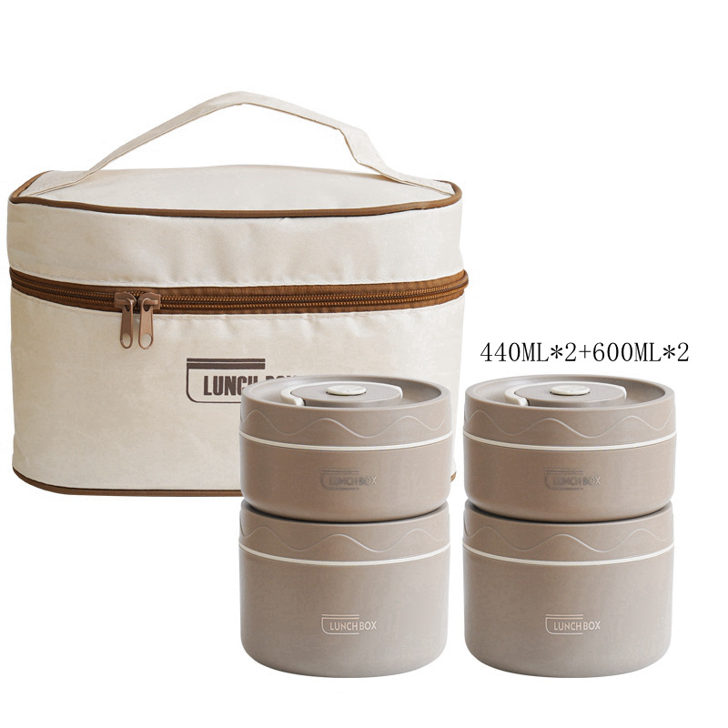 🎁Hot SALE 50% OFF🔥Microwaveable Stainless Steel Insulated Lunch Box Set