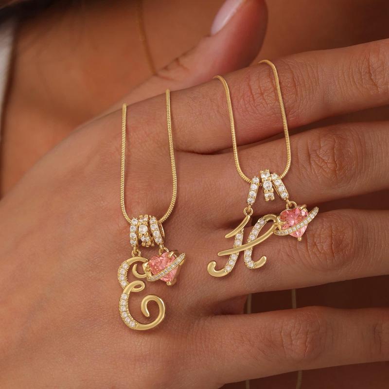 🎁2026 Mother's Day Gifts 50% Off--💖3-Layering Initial A-Z Letter Pendant Necklaces