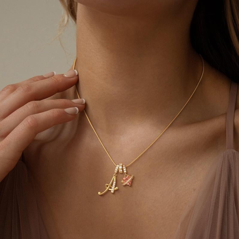 🎁2026 Mother's Day Gifts 50% Off--💖3-Layering Initial A-Z Letter Pendant Necklaces