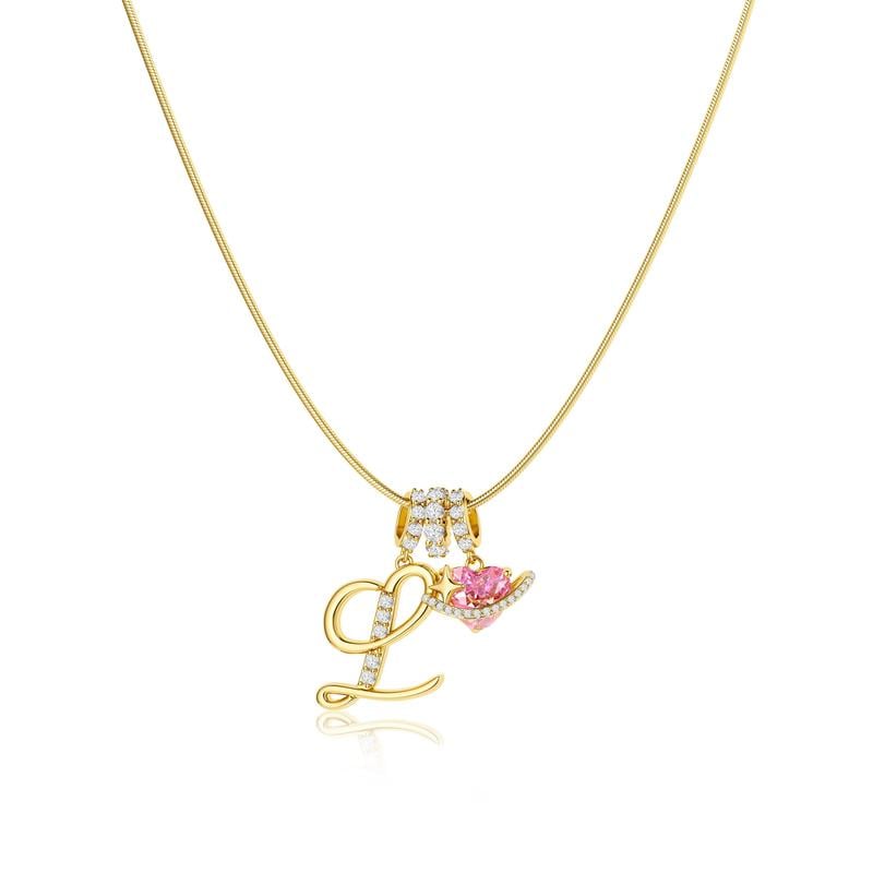 🎁2026 Mother's Day Gifts 50% Off--💖3-Layering Initial A-Z Letter Pendant Necklaces