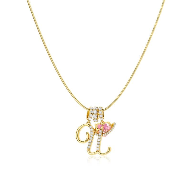 🎁2026 Mother's Day Gifts 50% Off--💖3-Layering Initial A-Z Letter Pendant Necklaces