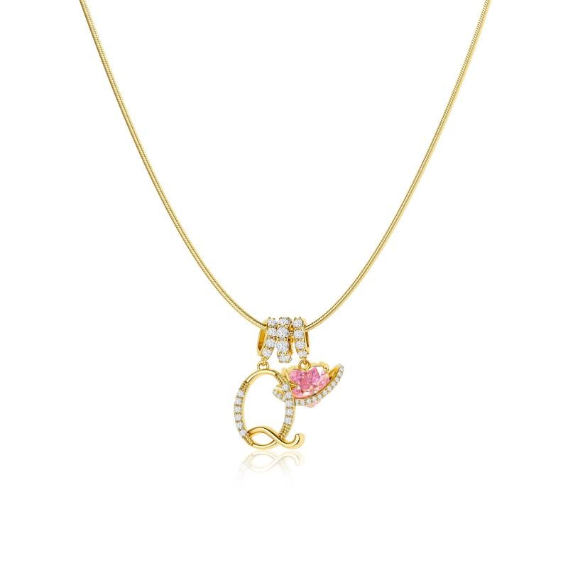 🎁2026 Mother's Day Gifts 50% Off--💖3-Layering Initial A-Z Letter Pendant Necklaces