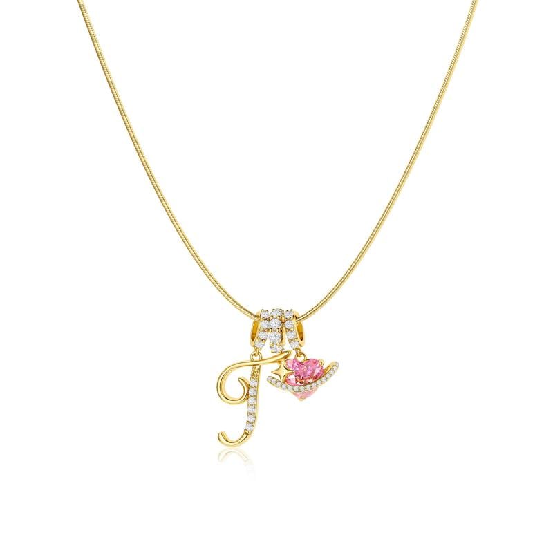 🎁2026 Mother's Day Gifts 50% Off--💖3-Layering Initial A-Z Letter Pendant Necklaces