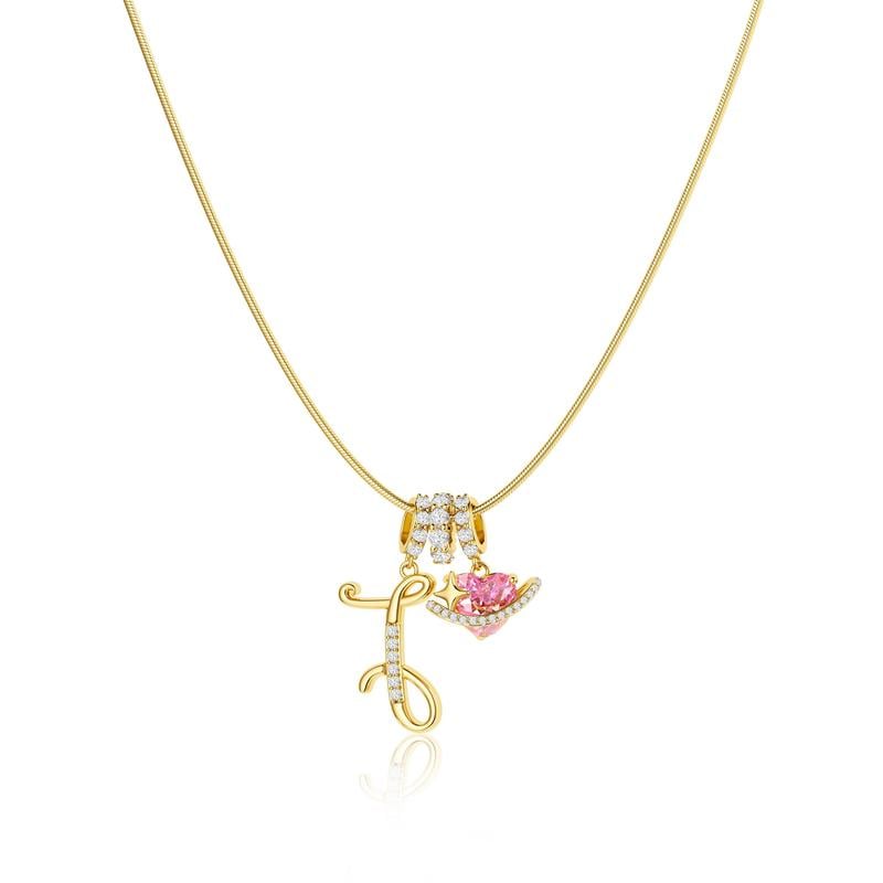 🎁2026 Mother's Day Gifts 50% Off--💖3-Layering Initial A-Z Letter Pendant Necklaces
