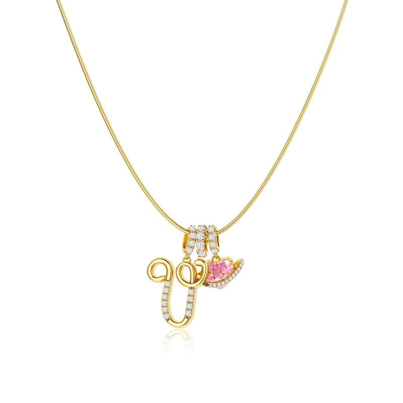 🎁2026 Mother's Day Gifts 50% Off--💖3-Layering Initial A-Z Letter Pendant Necklaces