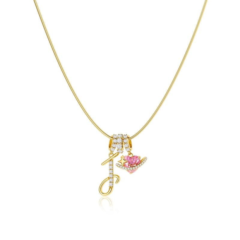 🎁2026 Mother's Day Gifts 50% Off--💖3-Layering Initial A-Z Letter Pendant Necklaces
