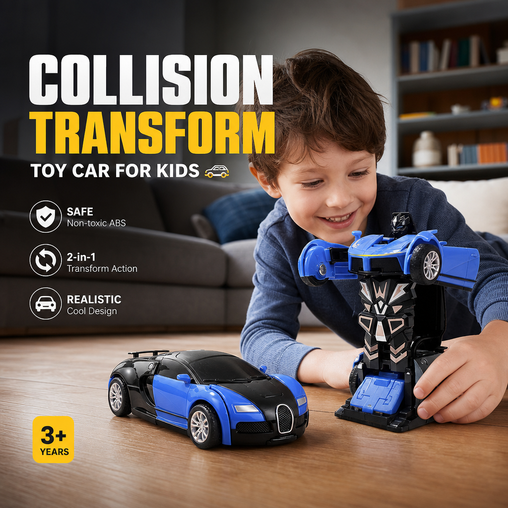 🎁Hot Sale 49% Off🚗Collision Transform Toy Car for Kids