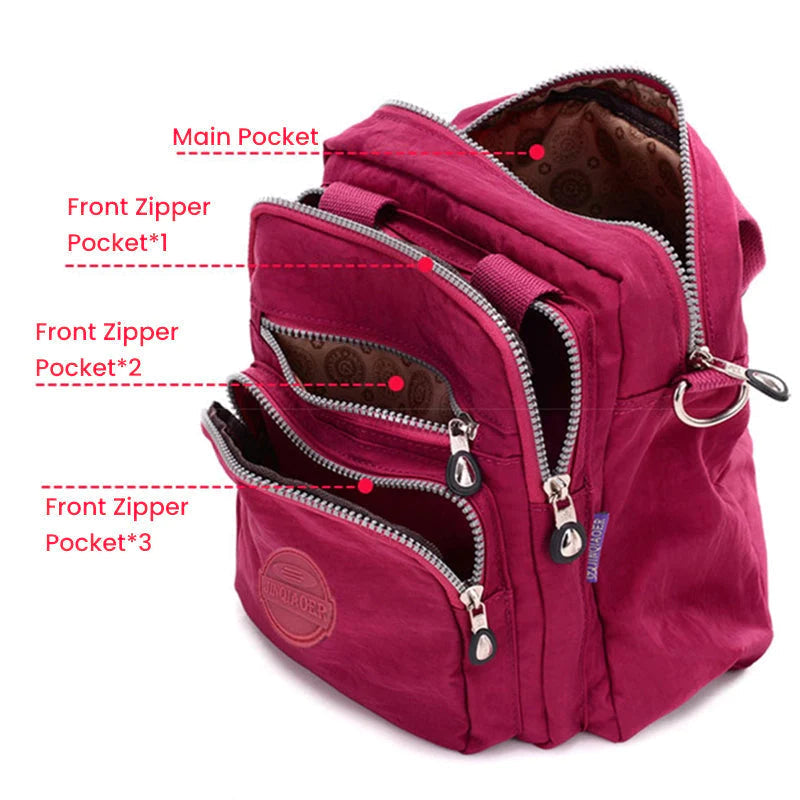 💥HOT SELLER🔥3 in 1 Multifunctional Waterproof Casual Shoulder Bag