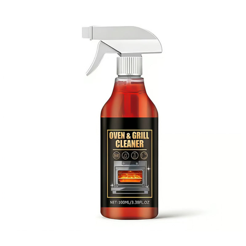 Powerful Oven & Grill cleaner SprayI Dissolves Grease in 5 Mins No Scrubbing & Eliminates Odors🔥