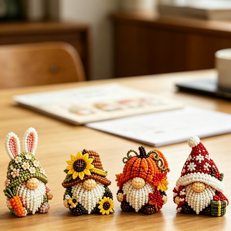 🎁 Hot Sale 49% OFF 🔥3D Beaded Animal DIY Craft Kit