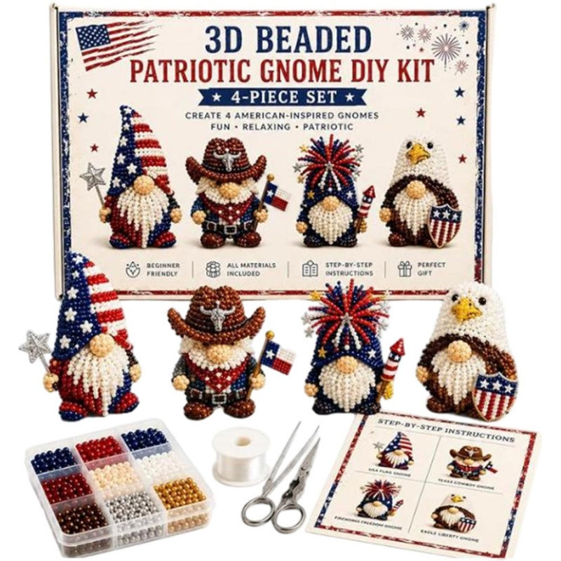 🎁 Hot Sale 49% OFF 🔥3D Beaded Animal DIY Craft Kit