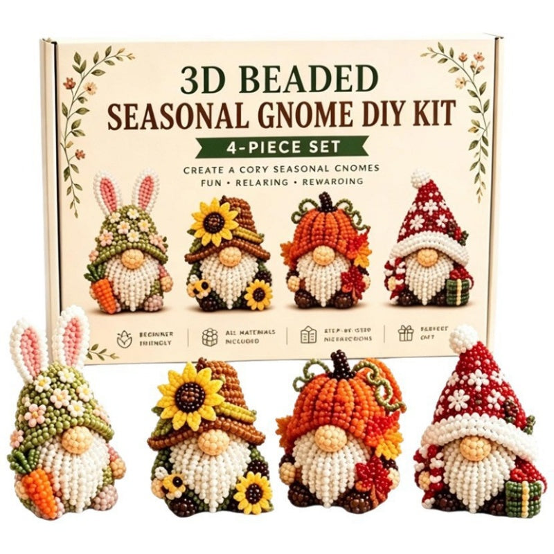 🎁 Hot Sale 49% OFF 🔥3D Beaded Animal DIY Craft Kit